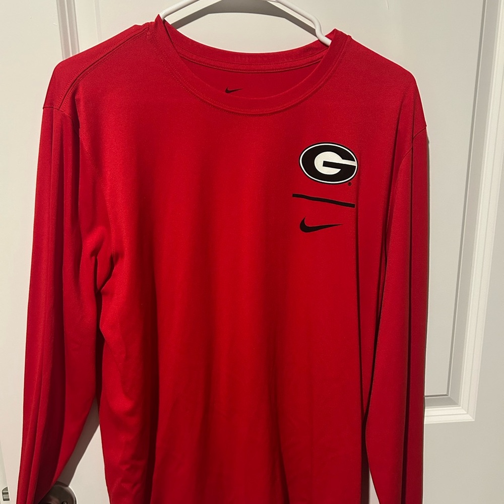 Nike Red Georgia Bulldogs Dri-FIT Tee